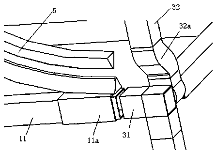 Space foldable mechanism and foldable vehicle