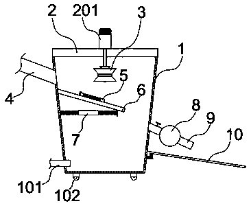 Buffering device for proliferation releasing of aquatic fingerlings