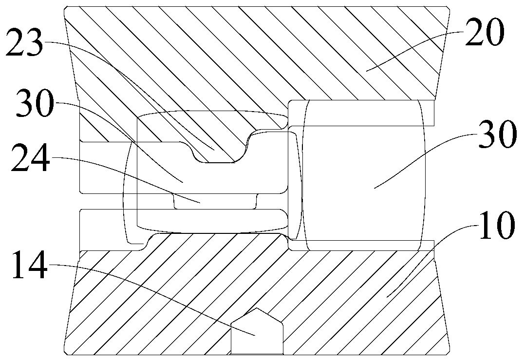 Control method of forging blank-making device used for commercial vehicle steering engine piston