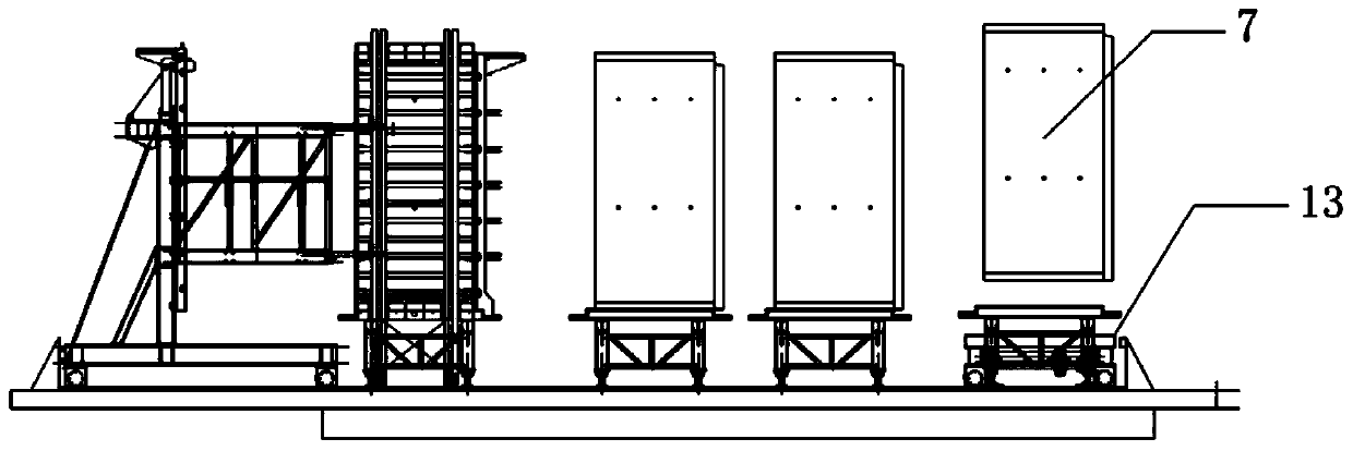 Assembly type hydraulic box culvert template and construction method of prefabricated assembly type box culvert of assembly type hydraulic box culvert template