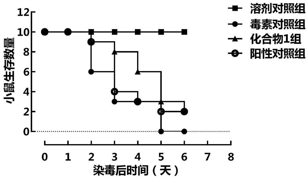 Dihydroquinazolone-type reverse transport process blocker, its preparation method and use