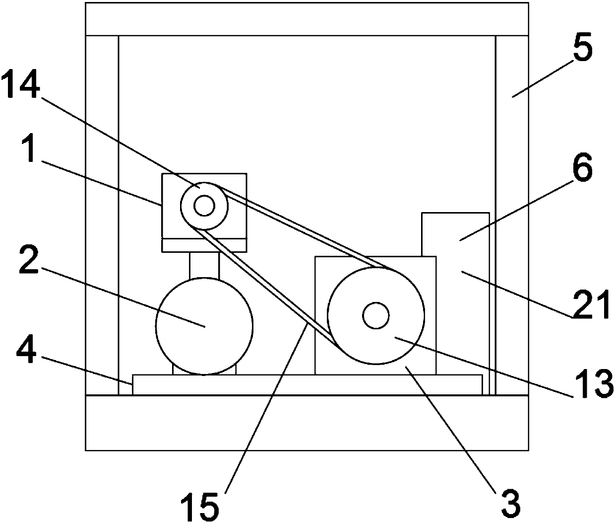 Single-phase frequency conversion air compressor