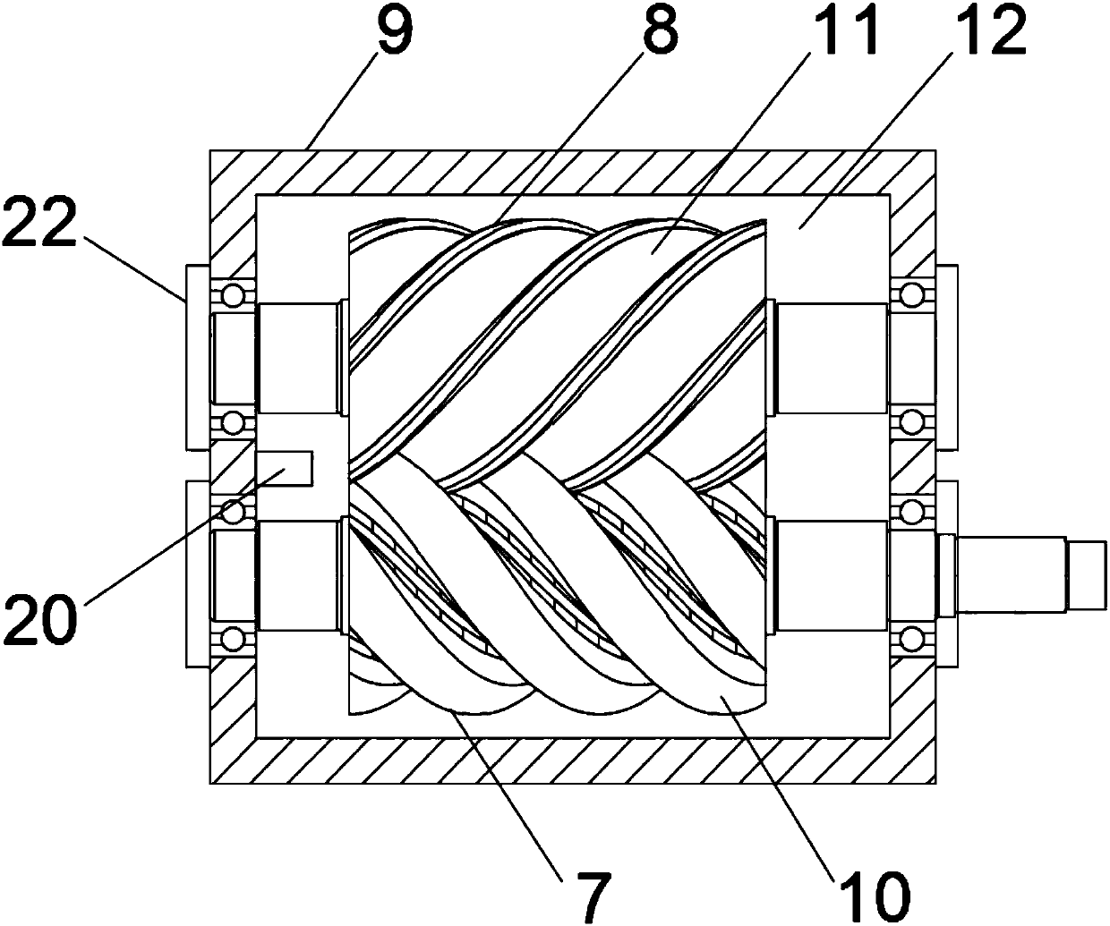 Single-phase frequency conversion air compressor