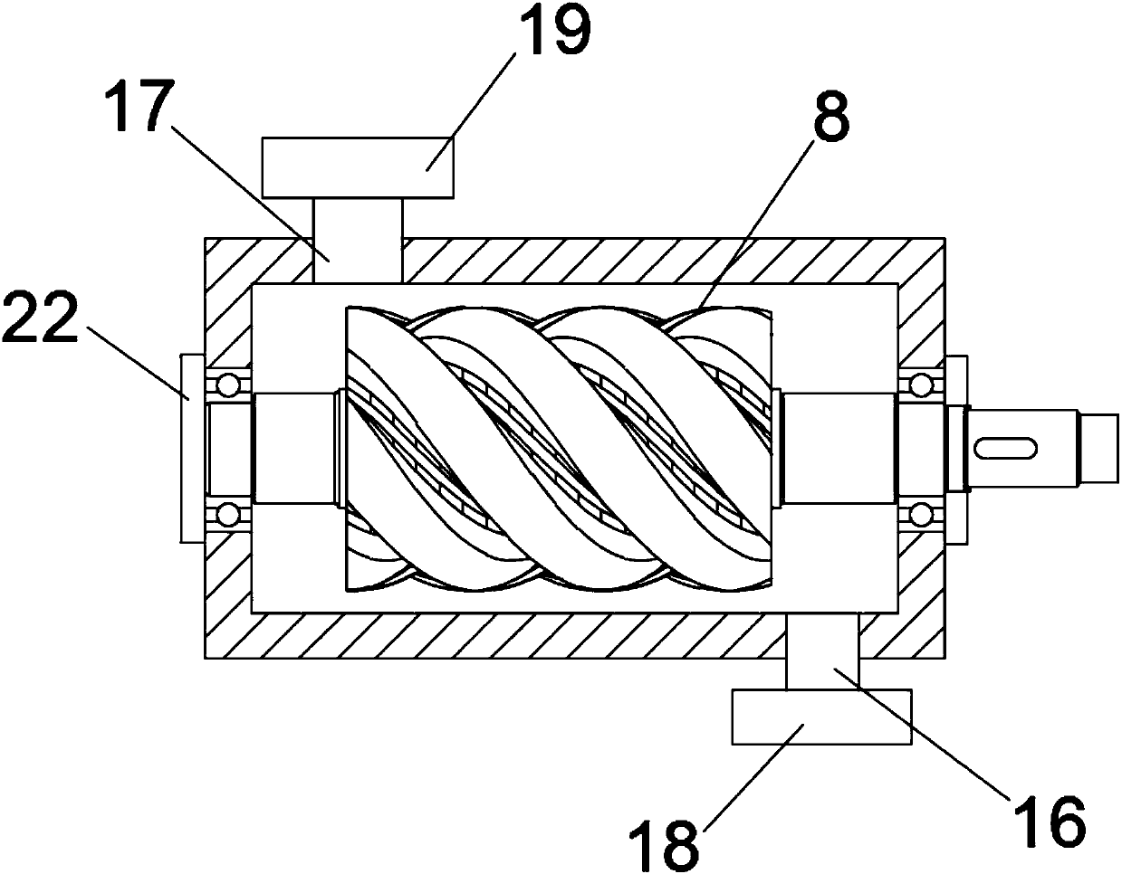 Single-phase frequency conversion air compressor