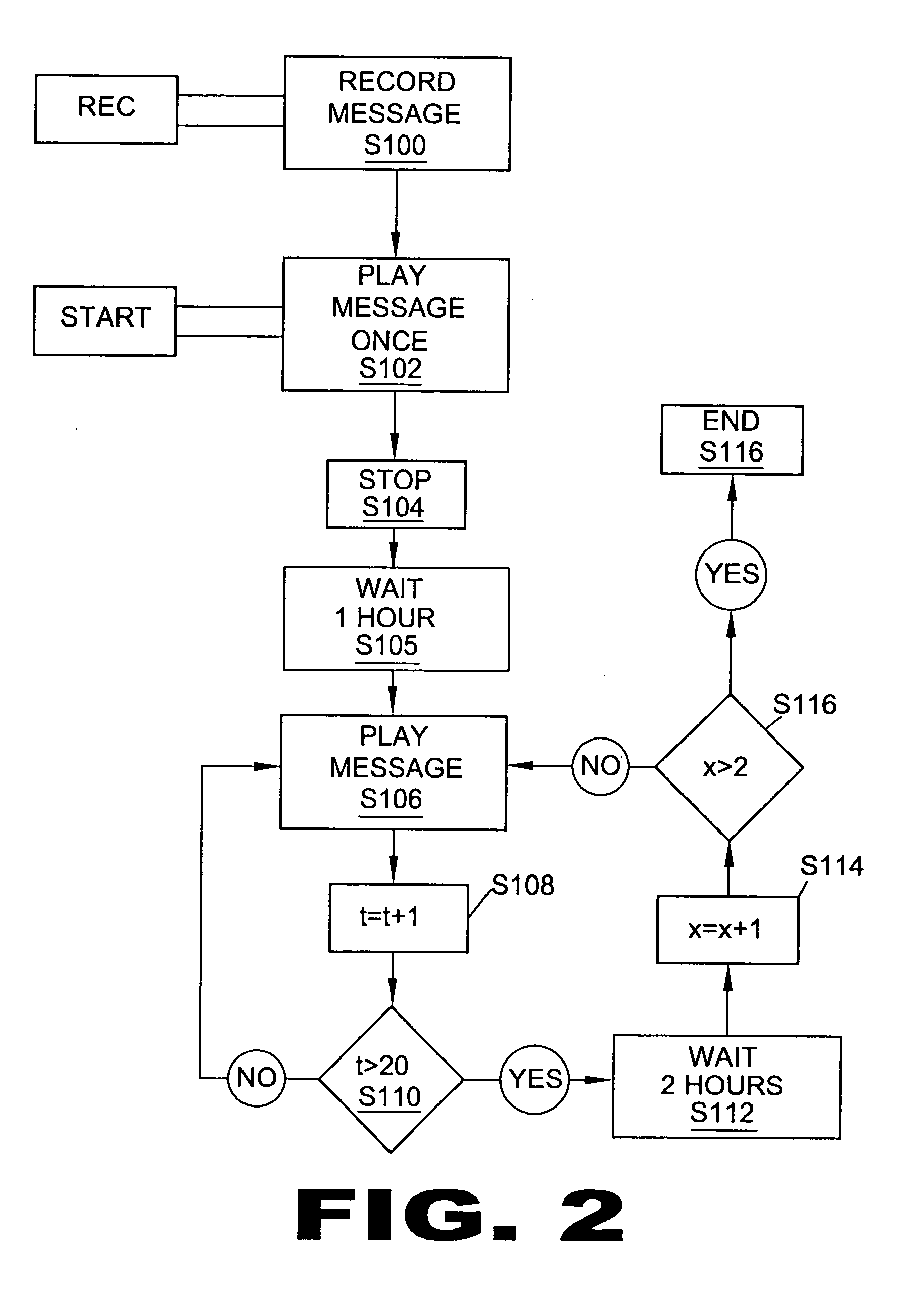 Subliminal recording device