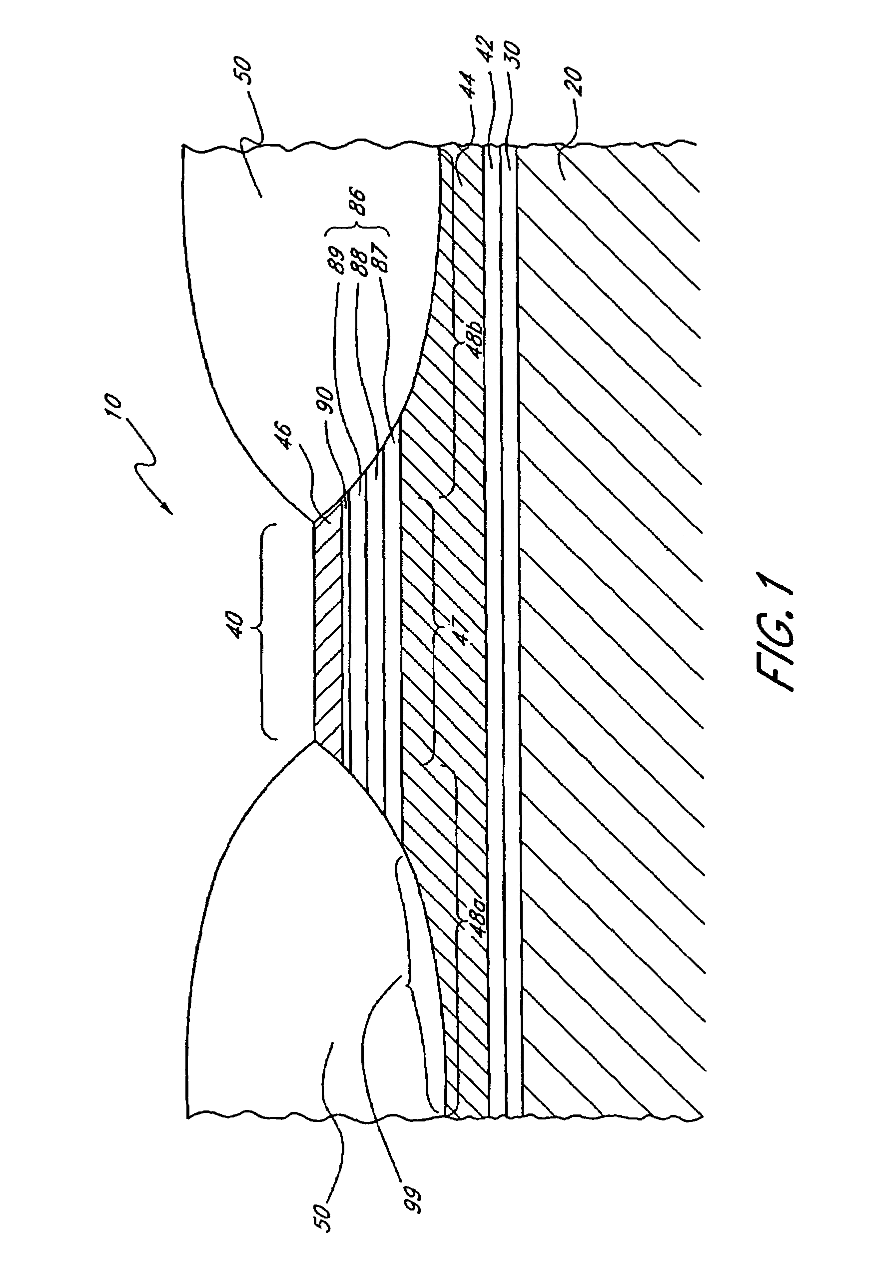 Magnetoresistive read sensor with reduced effective shield-to-shield spacing