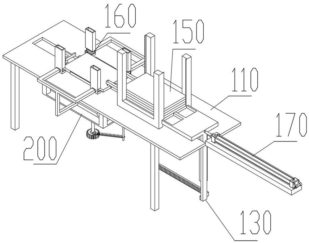 Computer host base assembling device