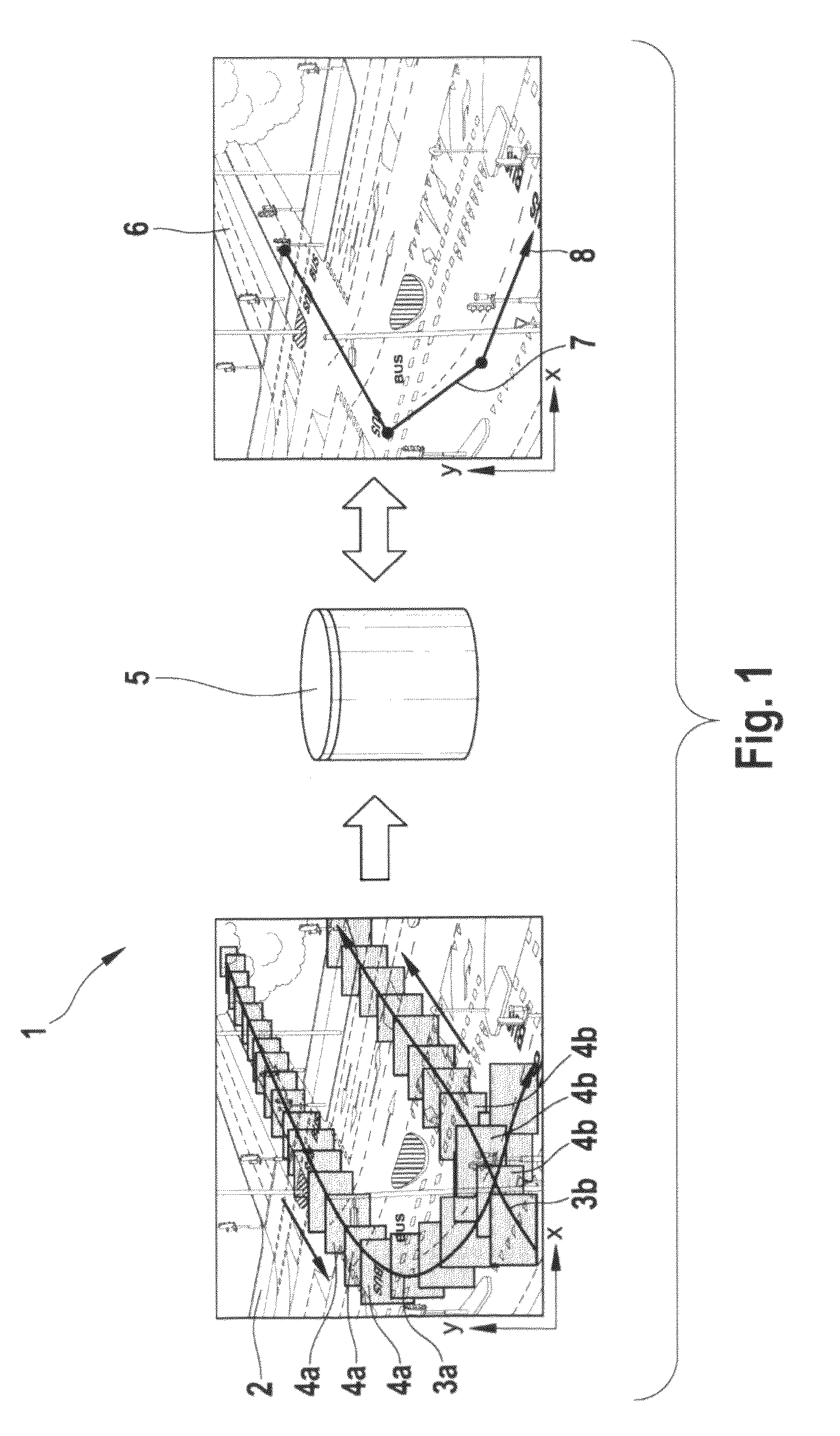 Trajectory-based video retrieval system, and computer program