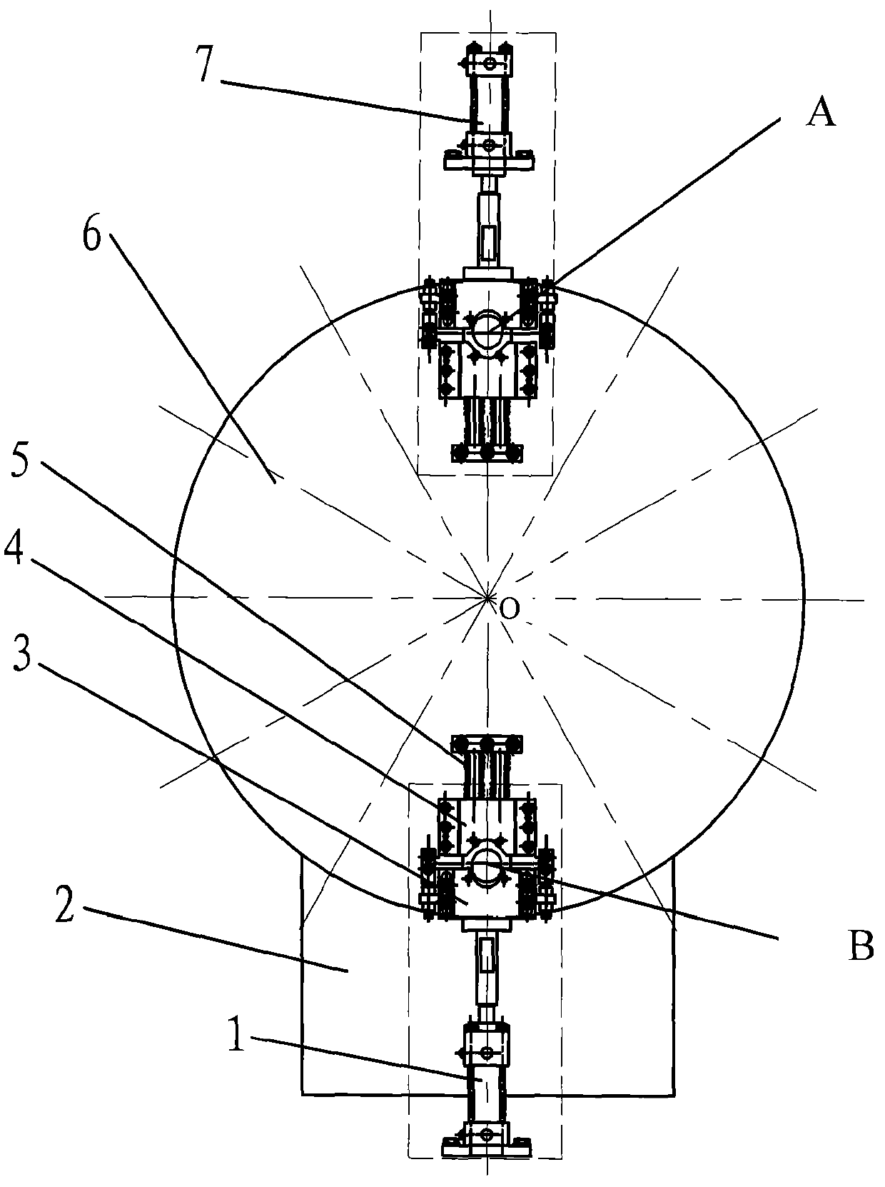 Cam rotary feeder of automatic assembler for milled assembled cam shaft