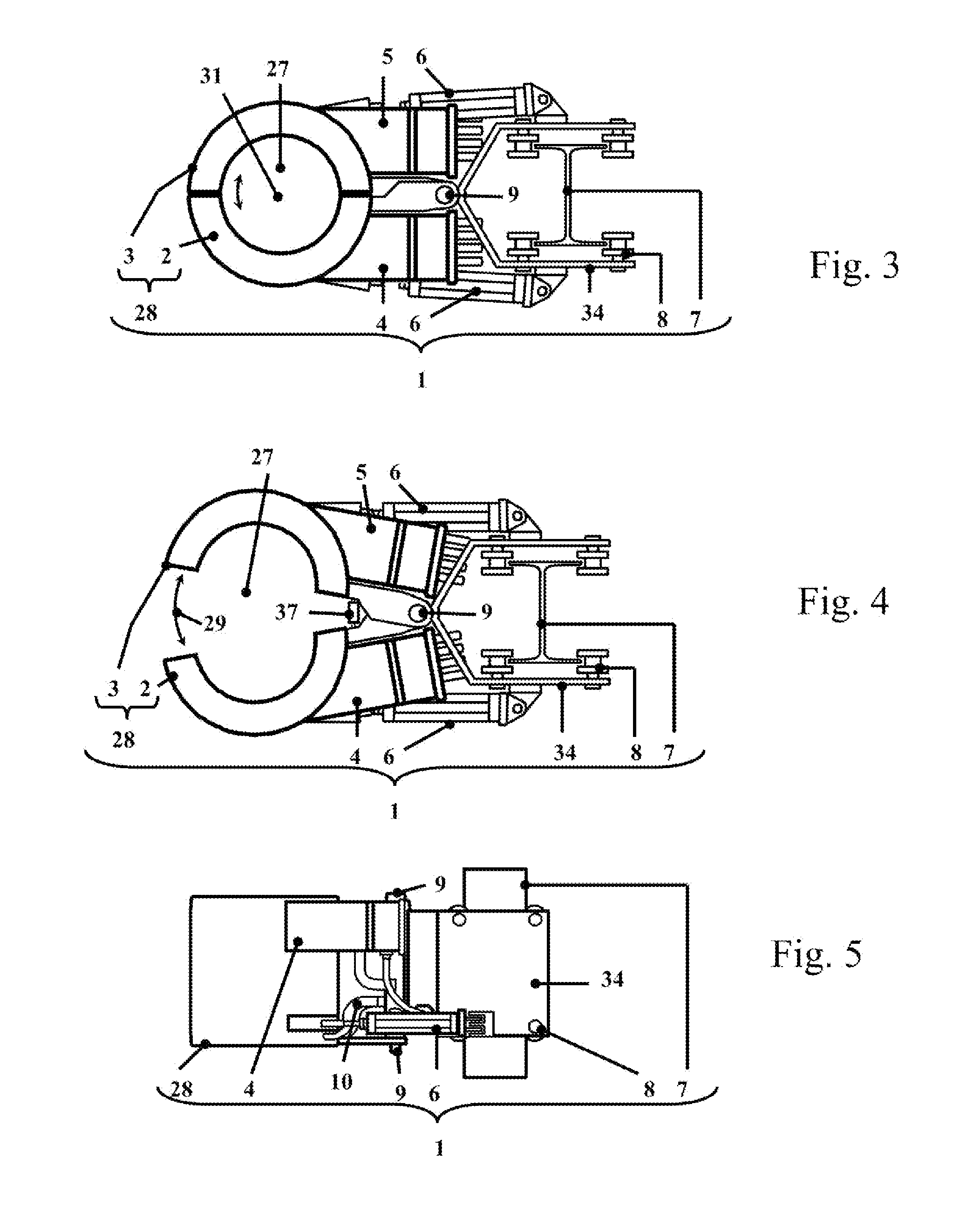 Electromagnetic stirring device