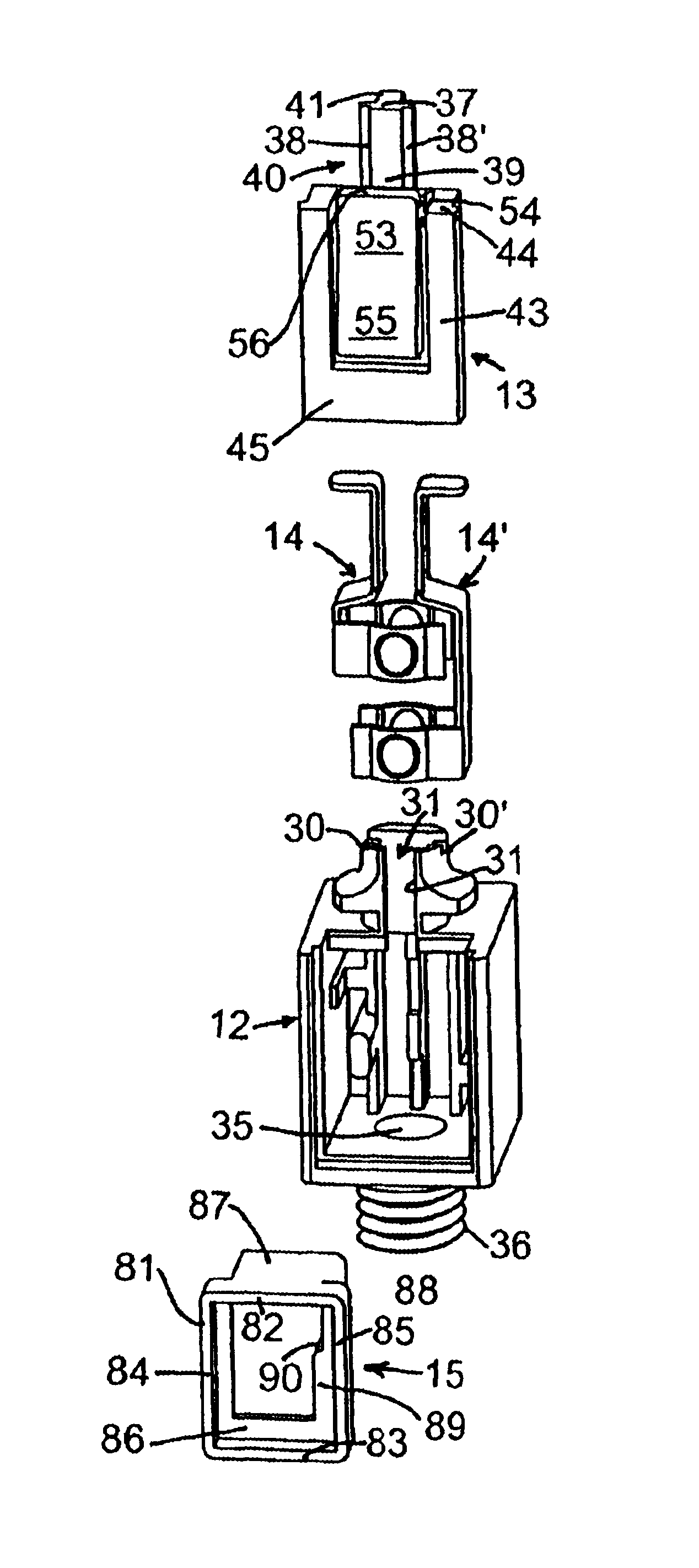 Adaptor box for mounting fixture to low voltage track