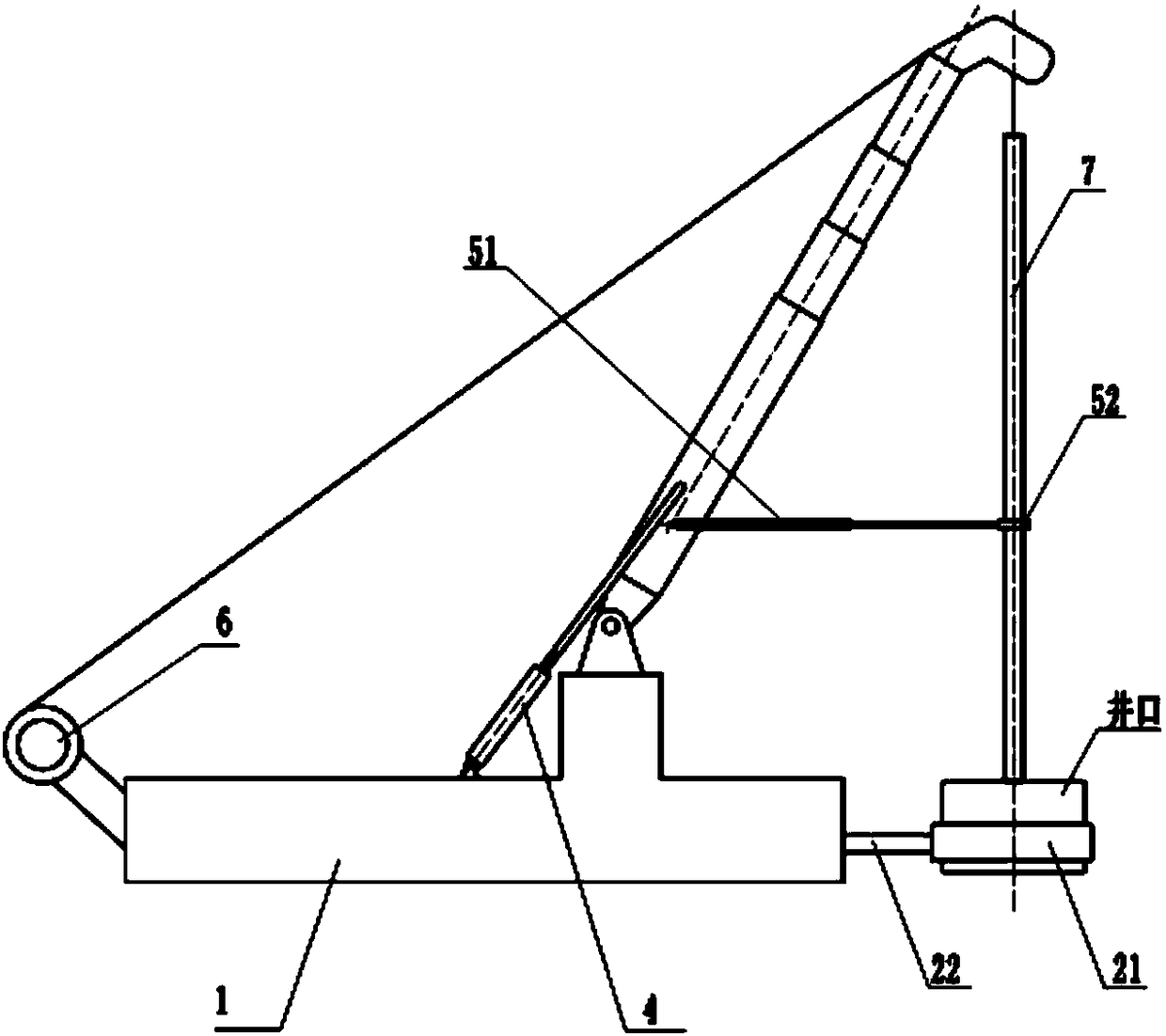 Blowout control pipe string wellhead alignment device and alignment method thereof