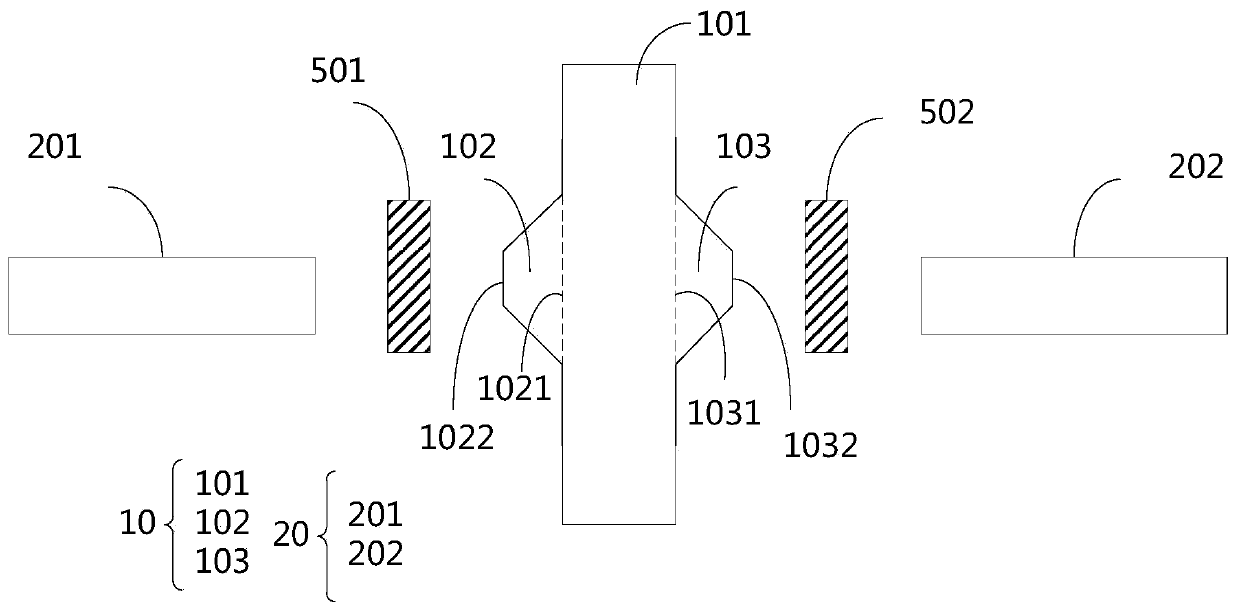 A kind of array substrate and display panel