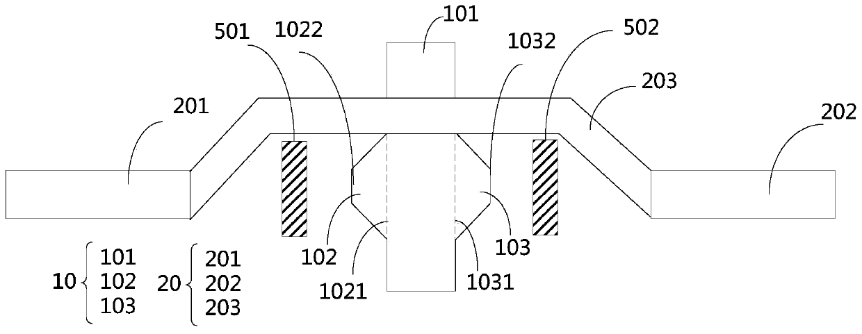 A kind of array substrate and display panel