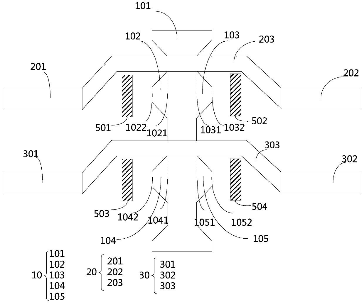 A kind of array substrate and display panel