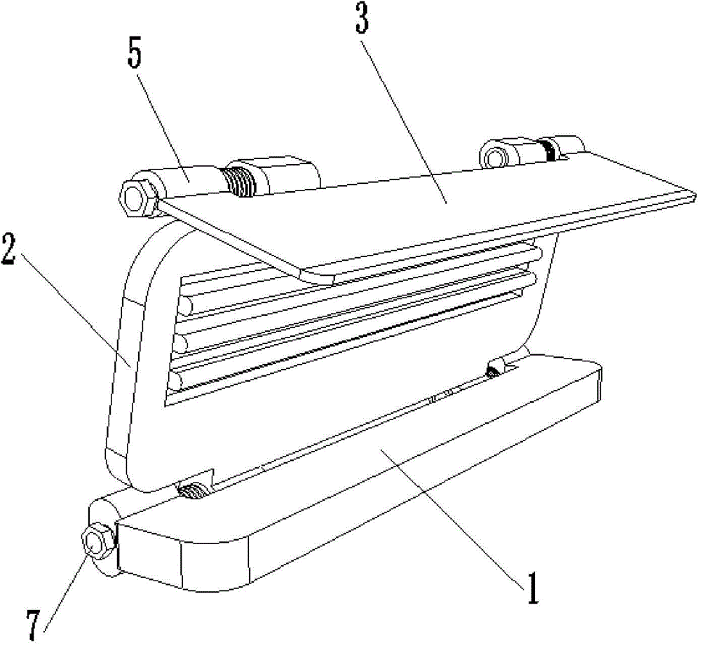 Keyboard lamp for portable computer