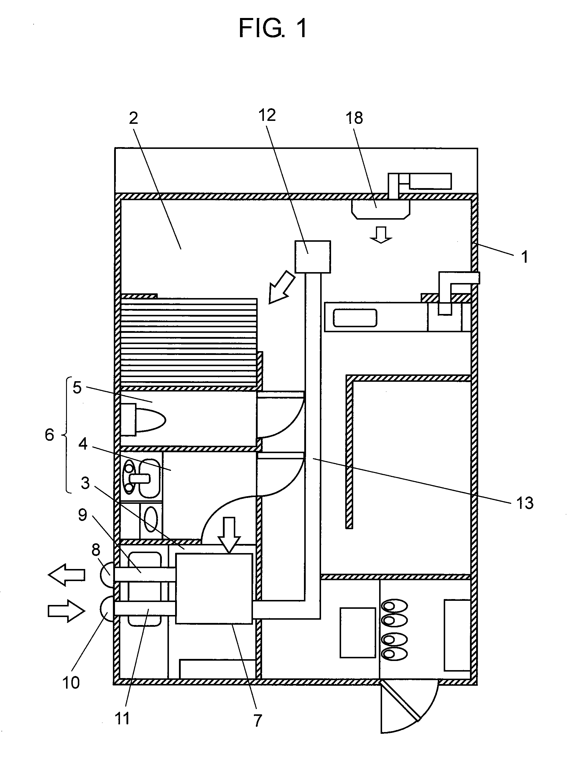 Air conditioning/ventilating system