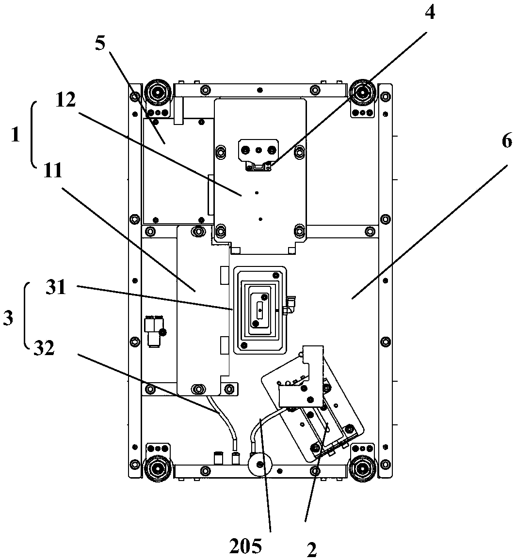 Tool, and test apparatus and method