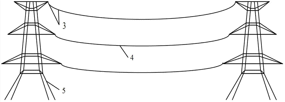 Monitoring system and monitoring method for transmission conductor galloping based on GPS