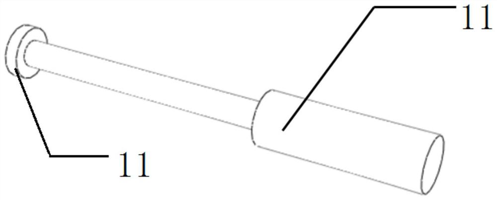 Disc spring soft steel energy dissipation and shock absorption device with self-resetting function