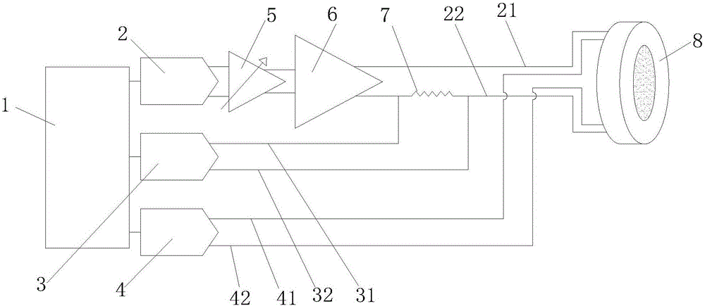 Power amplifier circuit, control method and earphone system