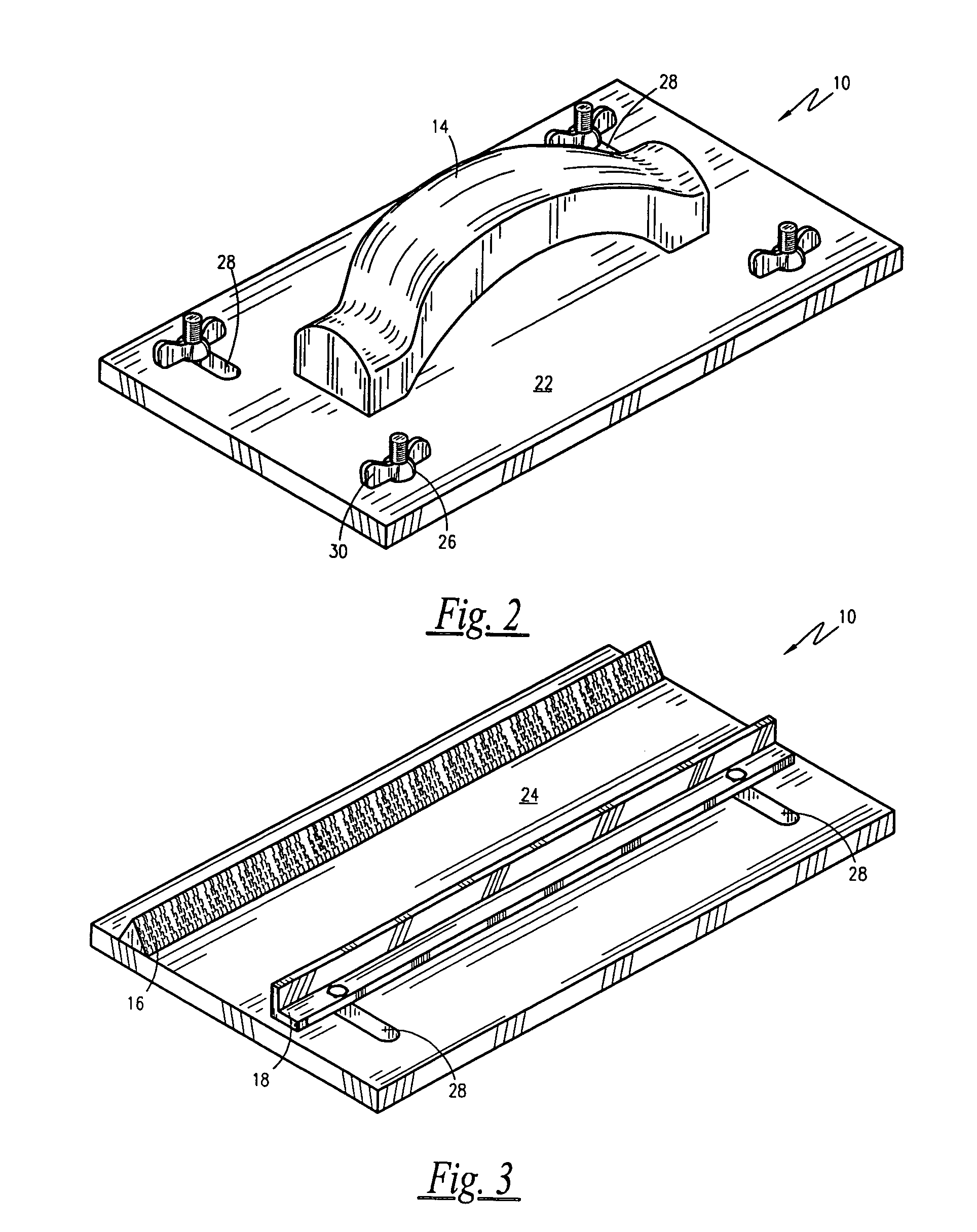 Hand rasp with groove blade and adjustable guide for scoring construction material