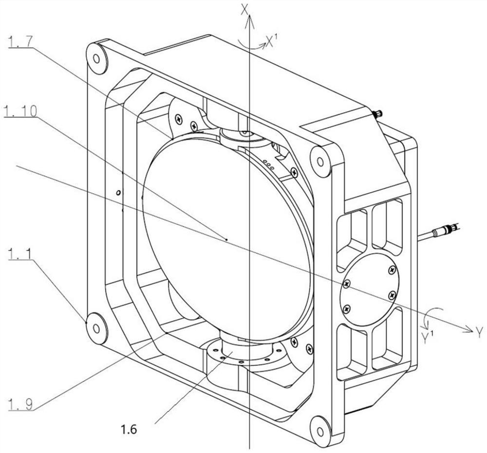 Rapid reflector system based on transmissive application of eddy current sensor