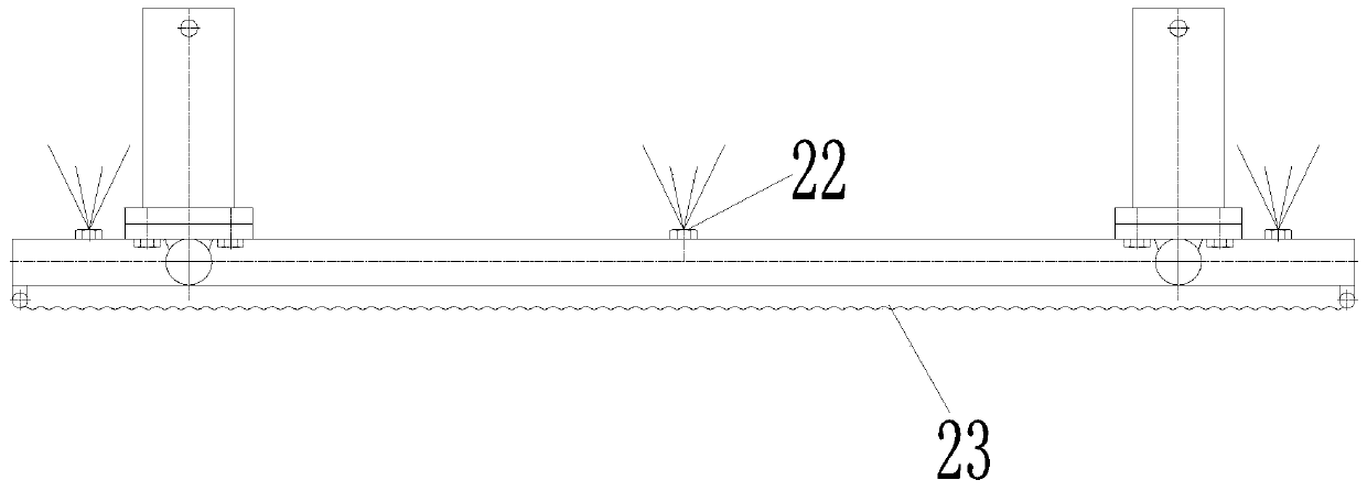 Method and device for automatically isolating dust sources and generating sprays for dust control and suppression