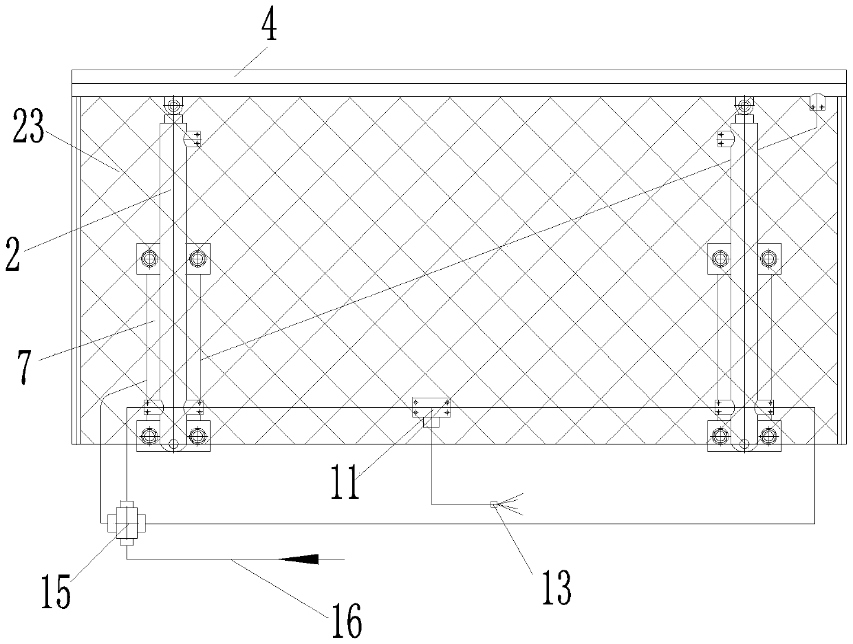 Method and device for automatically isolating dust sources and generating sprays for dust control and suppression