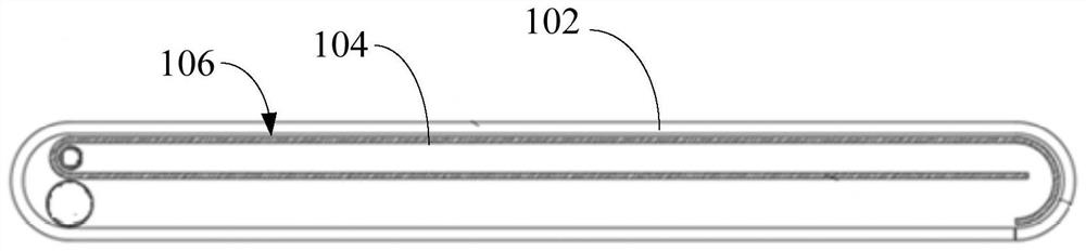 Display screen assembly and electronic equipment