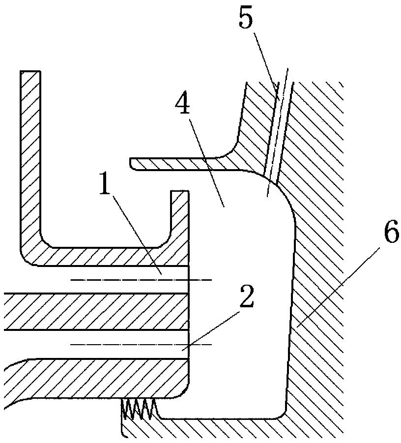 Double-row nozzle structure for cold air prerotation