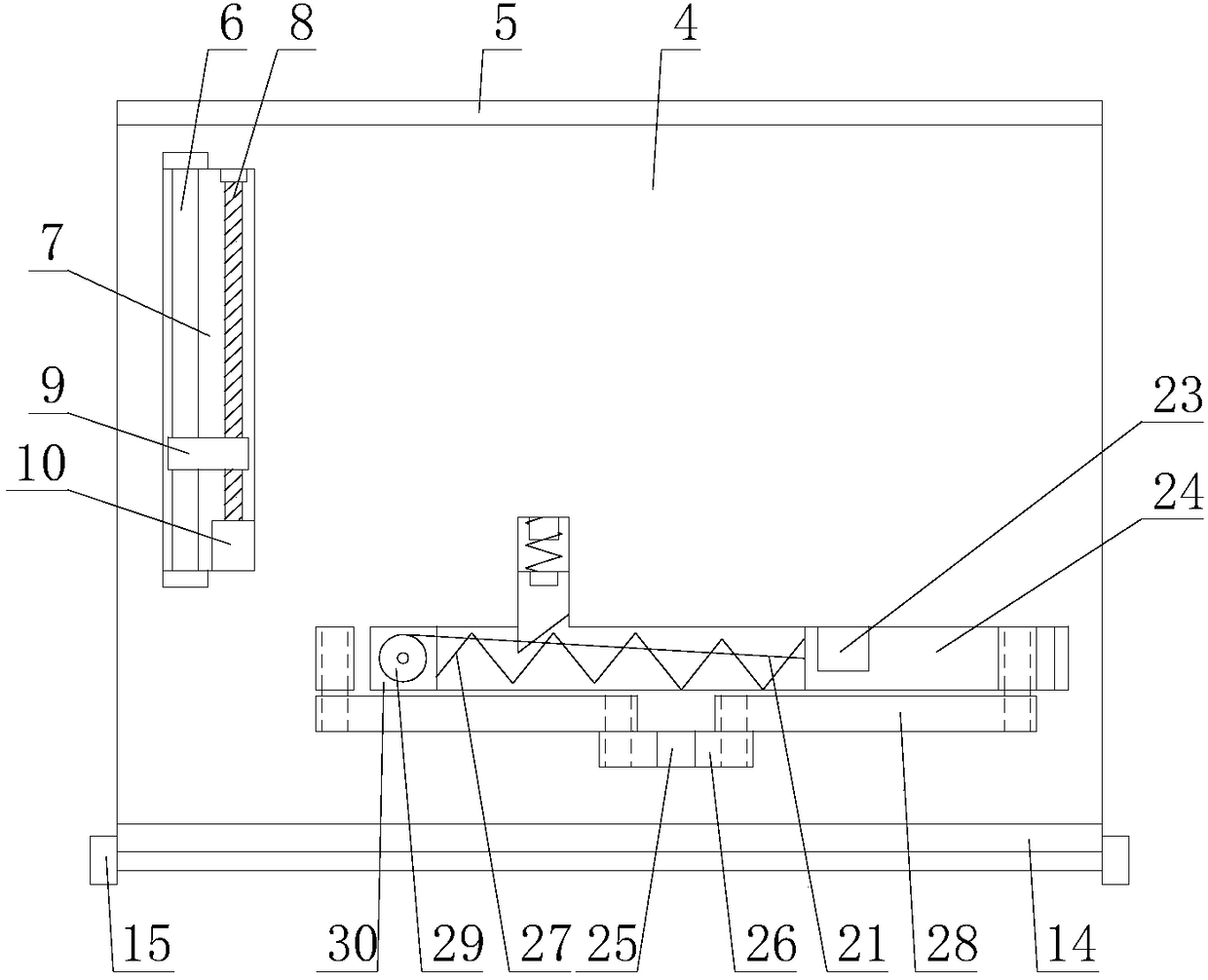 Intelligent bicycle parking equipment based on internet of things