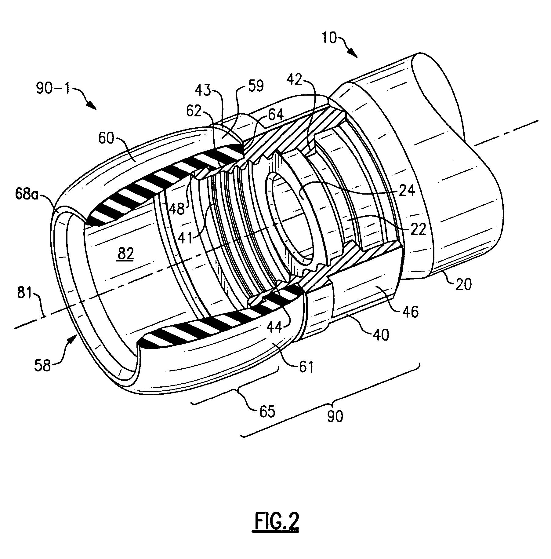 Nut seal assembly for coaxial cable system components