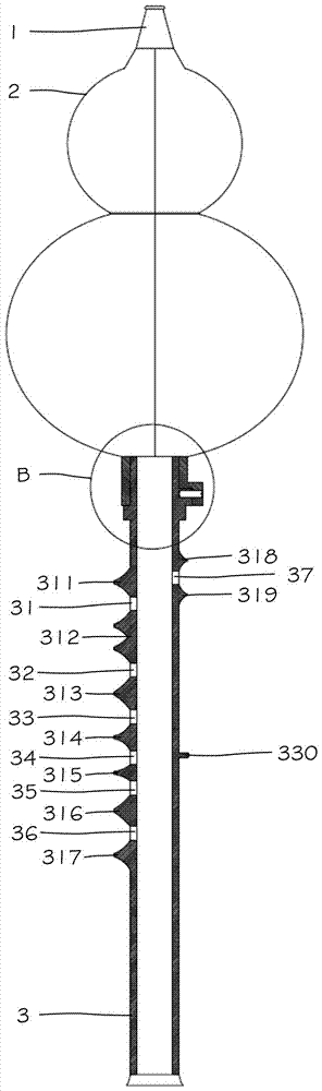 Gourd flute easy to learn and use