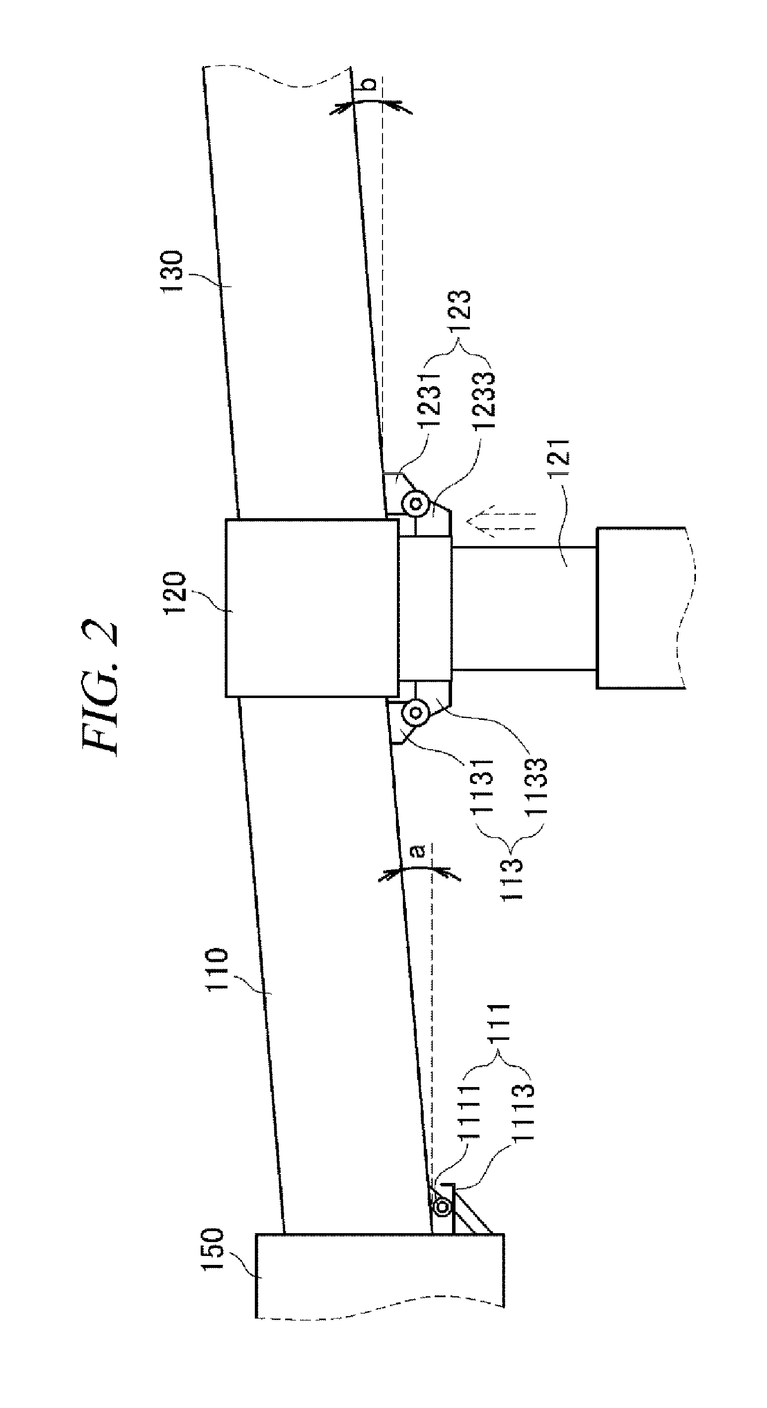 Height-Adjustable Rotunda-Type Boarding Bridge