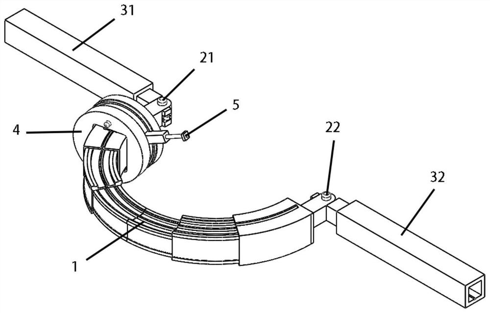 Endoscopic robotic arm for fusion reactor