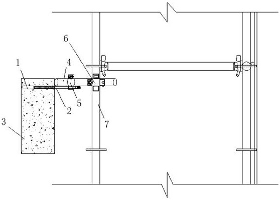 Novel wall connecting piece setting method