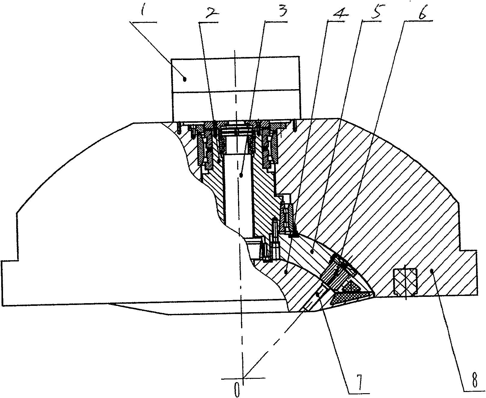 Gamma ray focusing radiation unit