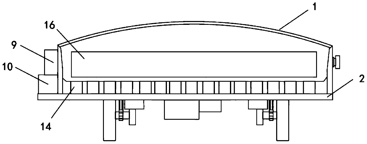 Platycladus orientalis seedling growing container and use method thereof