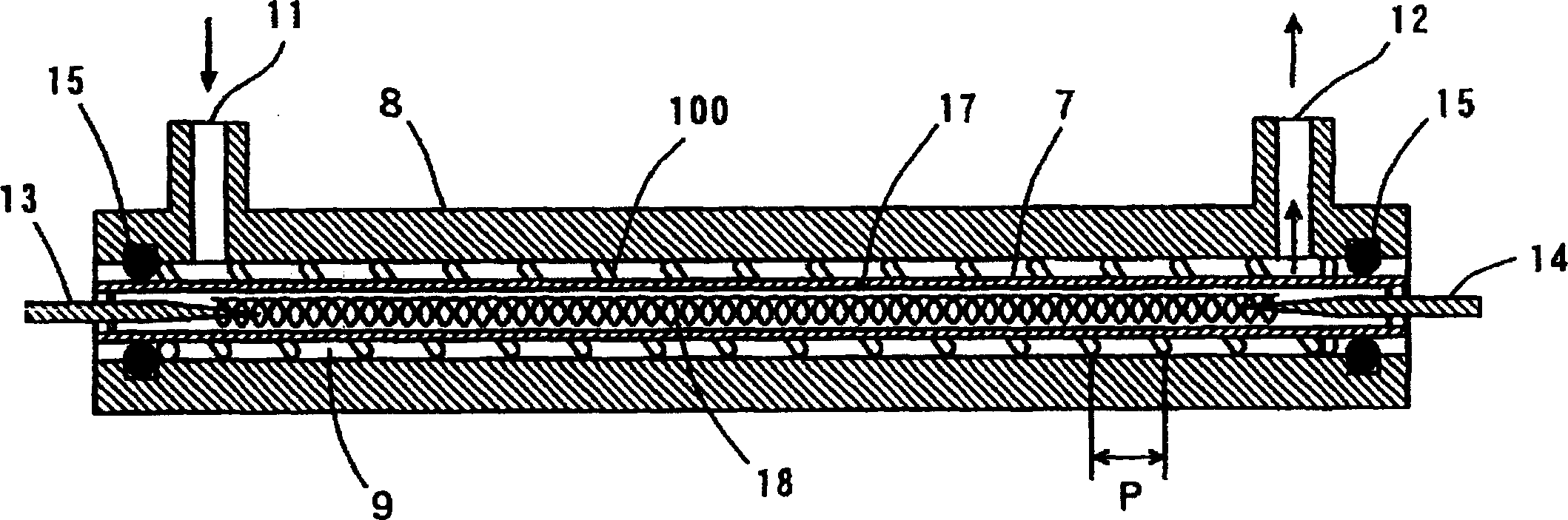 Heat exchanger and cleaning device with the same