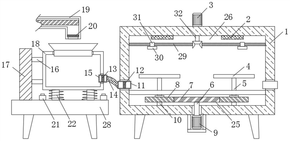 Maltose quantitative feeding and stirring equipment and method