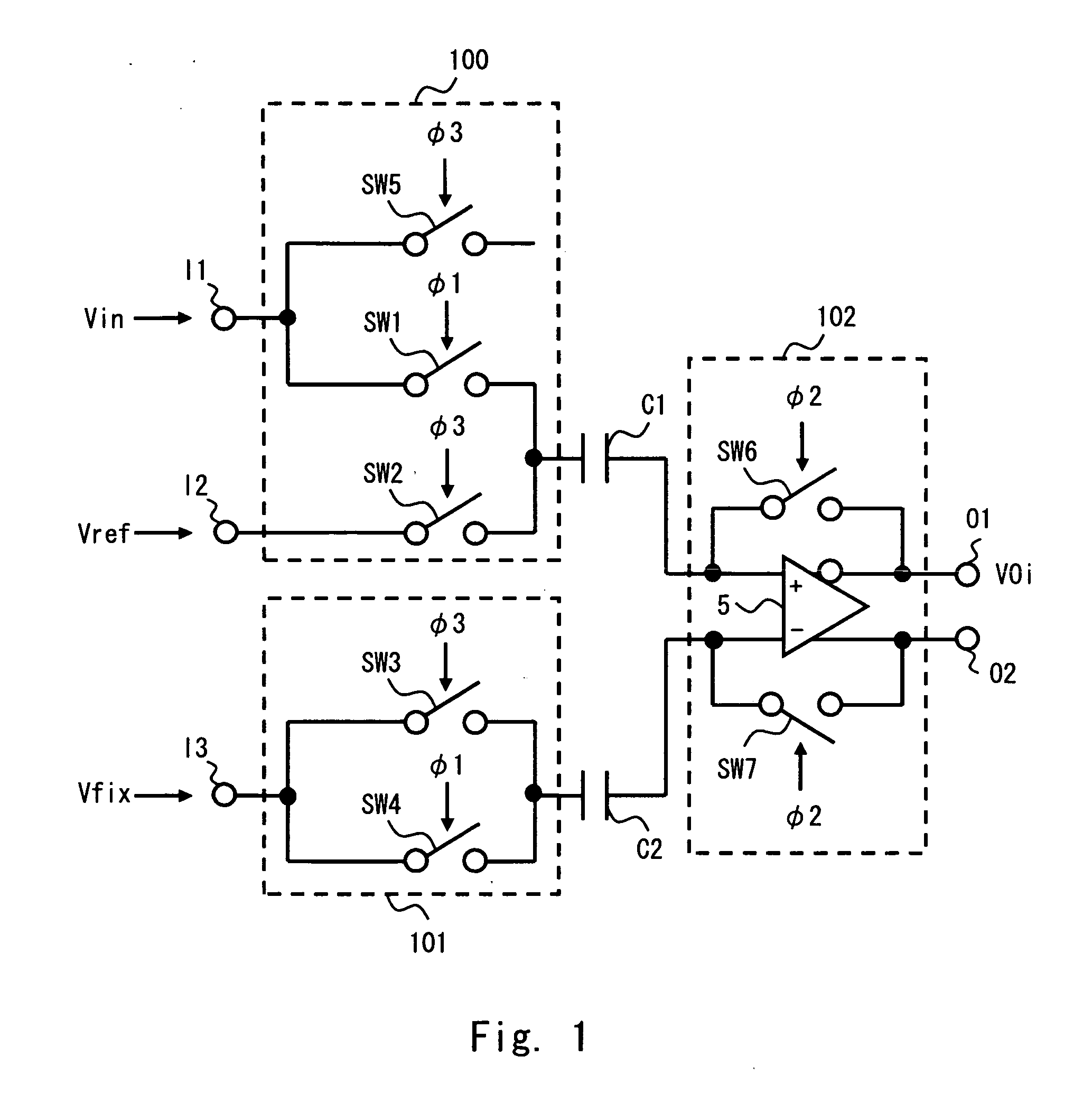 Differential chopper comparator and A/D converter including the same