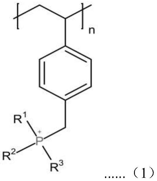 Quaternary phosphonium salt antibacterial ultrafiltration membrane and preparation method thereof