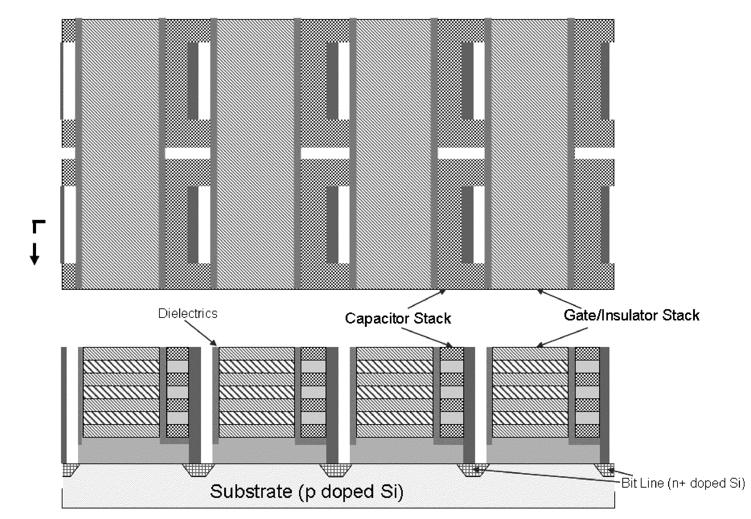 Three-dimensional non-volatile ferroelectric random access memory