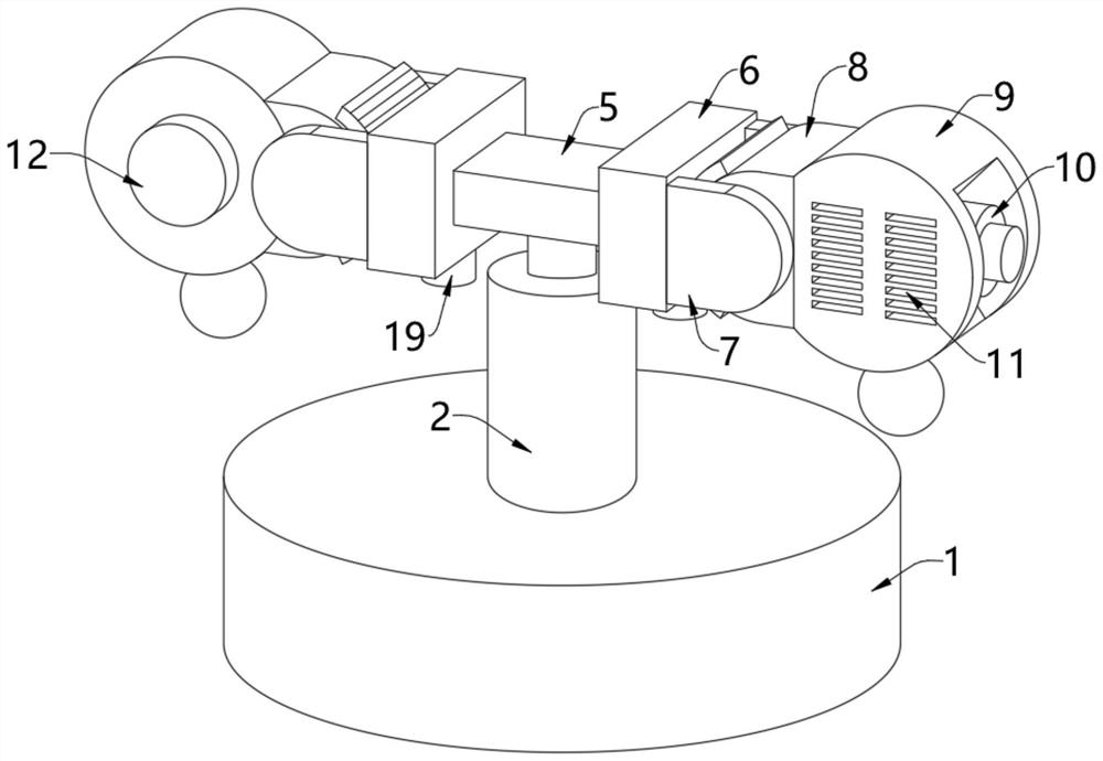 A two-way interactive projector with reversing function