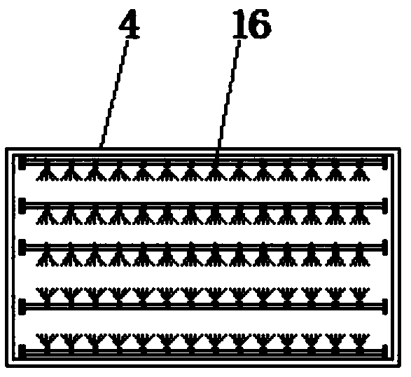 Reverse osmosis recycling device of electrophoresis phosphating wastewater