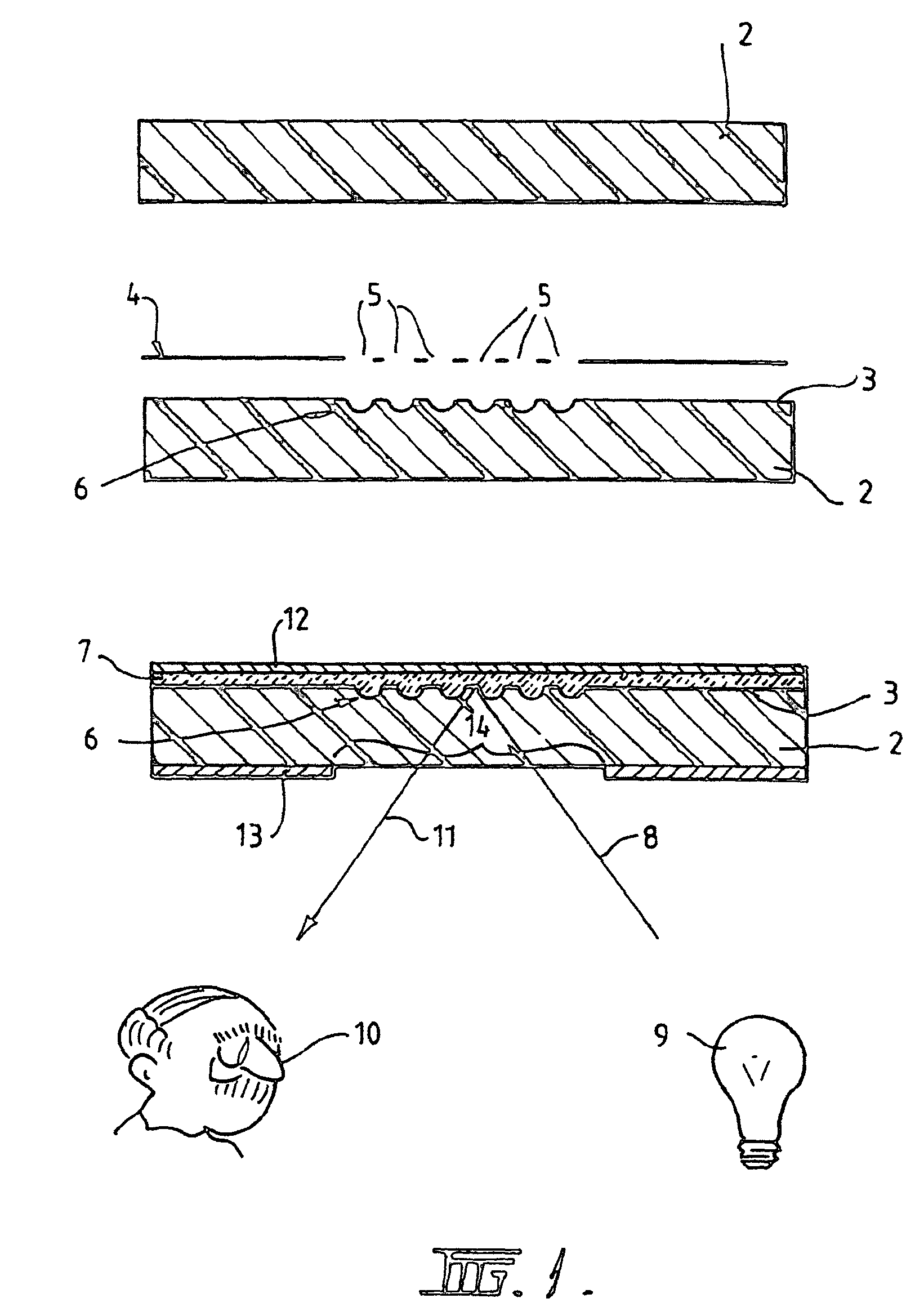 Methods of producing diffractive structures in security documents