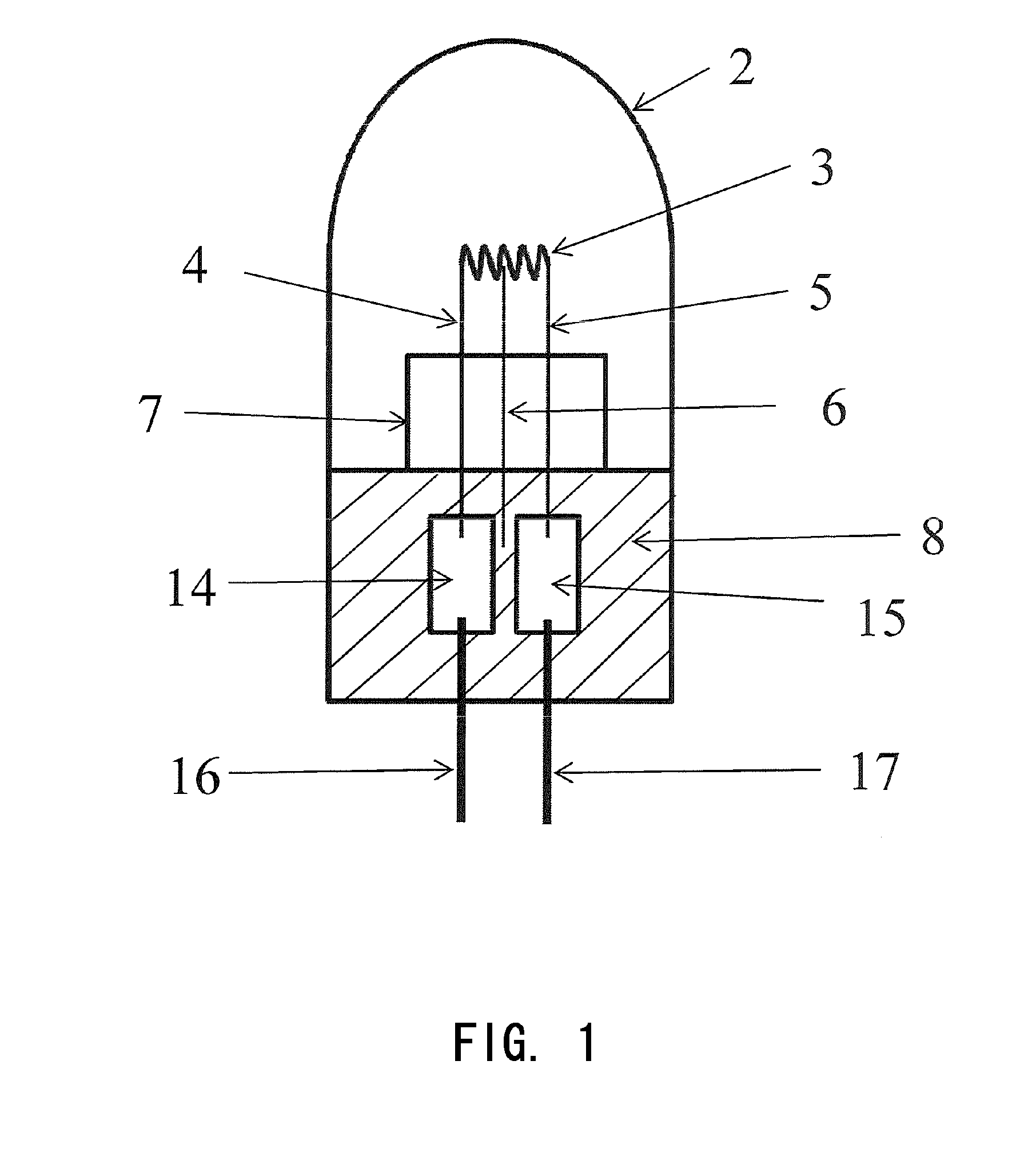 Light source device, method for manufacturing the same and filament