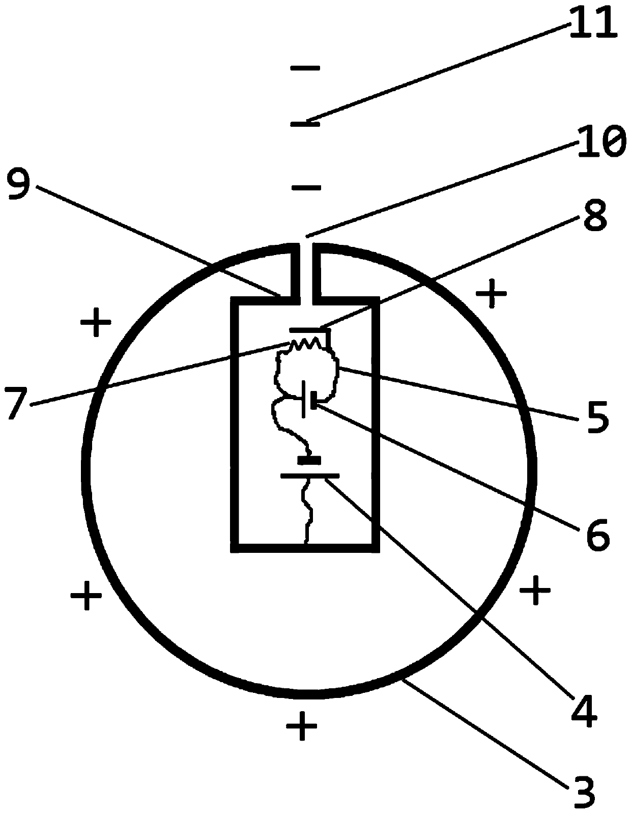 Anode high temperature protection method and protection device