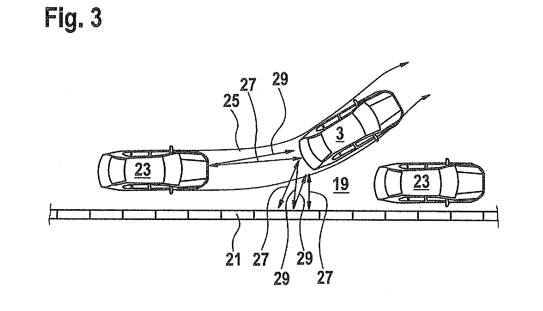 Method For Detecting Objects Having  a Low Height